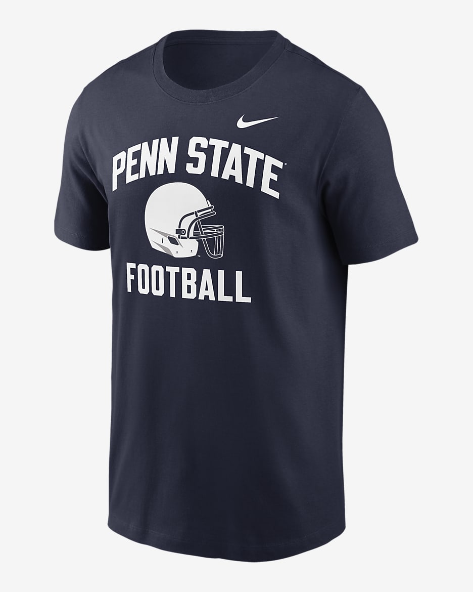 Penn State Nittany Lions Campus Football Helmet Men s Nike College T Shirt